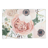 Gepersonaliseerde kussen Hoesjes geometrische tuin Kussensloop (Voorkant-Rechts)