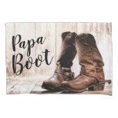 Gepersonaliseerde kussen Hoesjes laarzen land rust Kussensloop (Voorkant-Links)