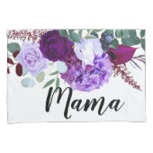 Gepersonaliseerde kussen Hoesjes Lavendel Hibiscus Kussensloop (Voorkant-Rechts)