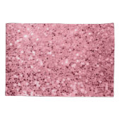 Gepersonaliseerde Kussen Hoesjes Roos Gouden Glitt Kussensloop (Achterkant-Links)