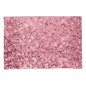 Gepersonaliseerde Kussen Hoesjes Roos Gouden Glitt Kussensloop (Voorkant-Rechts)