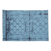 Gepersonaliseerde kussen Hoesjes rustieke Tin Pane Kussensloop (Achterkant-Rechts)