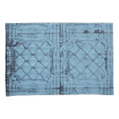 Gepersonaliseerde kussen Hoesjes rustieke Tin Pane Kussensloop (Voorkant-Rechts)