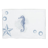 Gepersonaliseerde kussen Hoesjes Seahorse Ocean Be Kussensloop (Voorkant-Links)