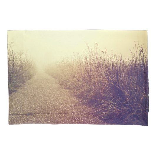 Gepersonaliseerde kussen Hoesjes Sunrise Pathway W Kussensloop (Voorkant-Links)