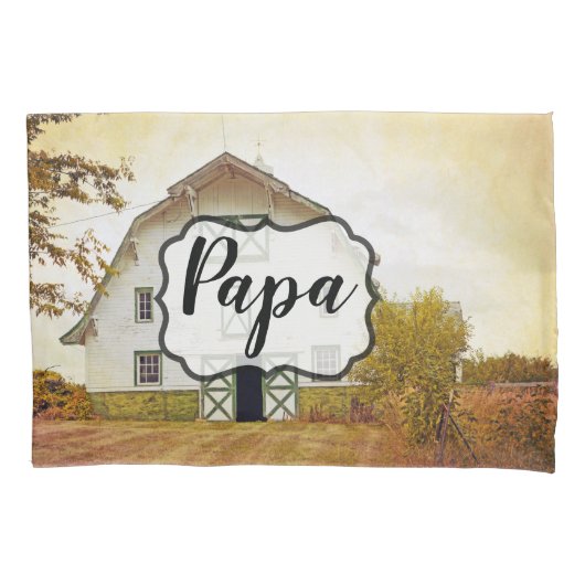 Gepersonaliseerde kussen Hoesjes Sunset Barn Count Kussensloop (Voorkant-Links)