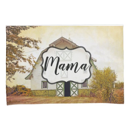 Gepersonaliseerde kussen Hoesjes Sunset Barn Count Kussensloop (Voorkant-Rechts)