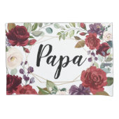 Gepersonaliseerde kussen Hoesjes White Roses Gold  Kussensloop (Voorkant-Links)