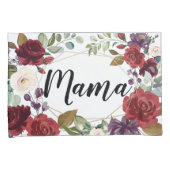 Gepersonaliseerde kussen Hoesjes White Roses Gold  Kussensloop (Voorkant-Rechts)