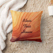 Gepersonaliseerde kussen zegene dit huis bruiloft  (Deken)