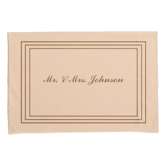 Gepersonaliseerde Kussensloop set (Voorkant-Rechts)