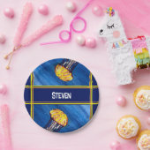 Gepersonaliseerde kwallen papieren bordje (Feest)