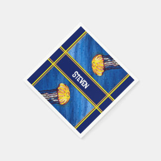 Gepersonaliseerde kwallen servet