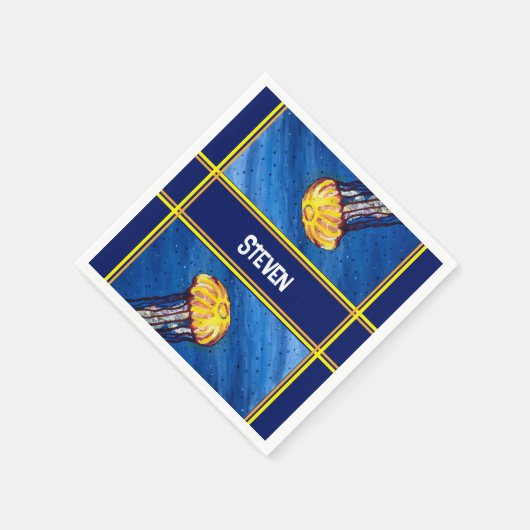 Gepersonaliseerde kwallen servet (Hoek)