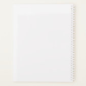 Gepersonaliseerde La Fleur Planner (Achterkant)