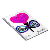 Gepersonaliseerde Laat de liefde bloeien Journal Notitieboek (Rechterzijde)