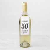 Gepersonaliseerde labels, shot Bottle Label (Op fles)