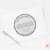 Gepersonaliseerde labels voor handgemaakte artikel (Envelop)