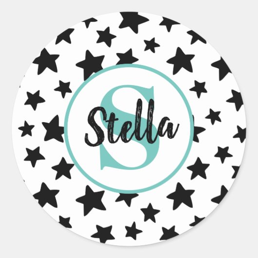 Gepersonaliseerde labels voor schoolbenodigdheden (Voorkant)