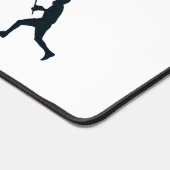 Gepersonaliseerde lacrosse bureaumat (Hoek)