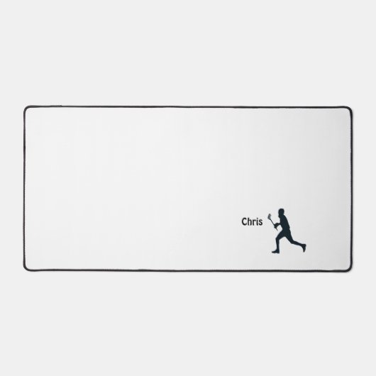 Gepersonaliseerde lacrosse bureaumat (Voorkant)