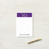Gepersonaliseerde Lacrosse Gifts Post-it® Notes (Op bureau)