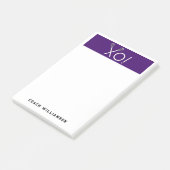 Gepersonaliseerde Lacrosse Gifts Post-it® Notes (Schuin)