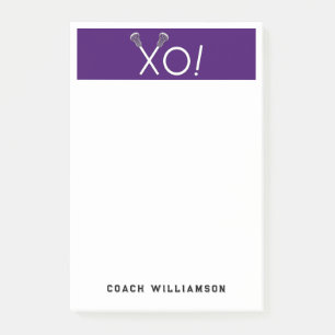 Gepersonaliseerde Lacrosse Gifts Post-it® Notes
