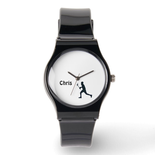 Gepersonaliseerde lacrosse horloge (Voorkant)
