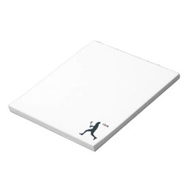 Gepersonaliseerde lacrosse notitieblok