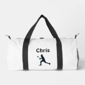 Gepersonaliseerde lacrosse plunjezak (Voorkant)