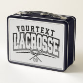 Gepersonaliseerde Lacrosse-speler NAAM TOEVOEGEN T (Achterkant)