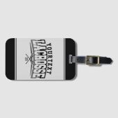 Gepersonaliseerde Lacrosse-speler NAAM TOEVOEGEN T Bagagelabel (Voorkant (horizontaal))