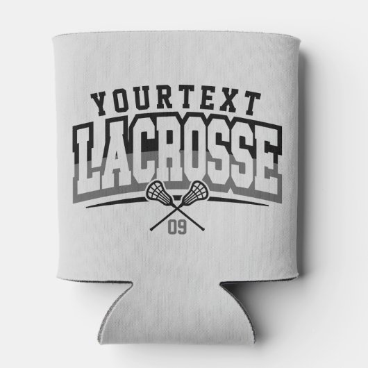 Gepersonaliseerde Lacrosse-speler NAAM TOEVOEGEN T Blikjeskoeler (Achterkant)