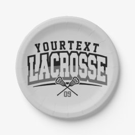 Gepersonaliseerde Lacrosse-speler NAAM TOEVOEGEN T Papieren Bordje