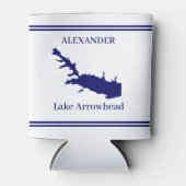 Gepersonaliseerde Lake Arrowhead Koelbox Blikjeskoeler (Voorkant)