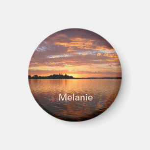 Gepersonaliseerde Lake Side Magneet