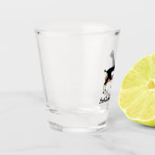 Gepersonaliseerde LaMancha Dairy Goat Shot Glas (Links)