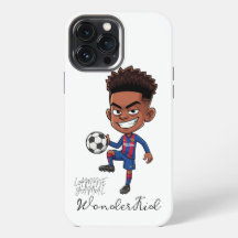 Gepersonaliseerde LamineYamal Cartoon iPhone 13 Pr