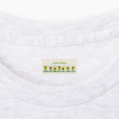 Gepersonaliseerde Land Zonnebloemen Labels n Label (Aangebracht)