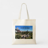Gepersonaliseerde landschapsfoto van Denver Colora Tote Bag (Achterkant)