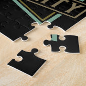 Gepersonaliseerde langwerpige brouwerij met coëxis legpuzzel (Zijkant)