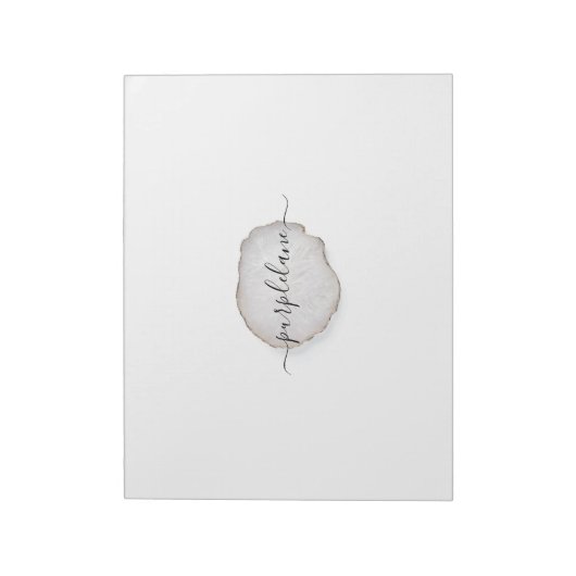 Gepersonaliseerde laptop Agate Notitieblok (Linkerzijde)