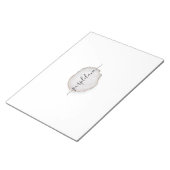 Gepersonaliseerde laptop Agate Notitieblok (Schuin)