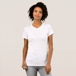 Gepersonaliseerde Large Dames Boothals T-shirt