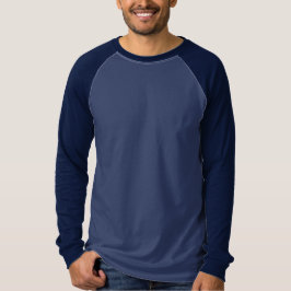Gepersonaliseerde Large Raglan Lange Mouw T-shirt