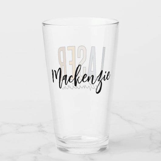 Gepersonaliseerde lasertechnicus | Lasertechnologi Glas (Achterkant)