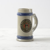 Gepersonaliseerde Lasser Metaal Arbeider Lassen Wo Bierpul (Voorkant rechts)