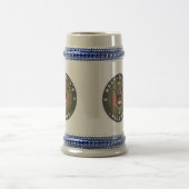 Gepersonaliseerde Lasser Metaal Arbeider Lassen Wo Bierpul (Center)