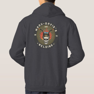 Gepersonaliseerde Lasser Metaal Arbeider Lassen Wo Hoodie